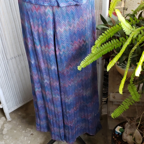 Vintage knit pant suit sz M - Picture 4 of 7